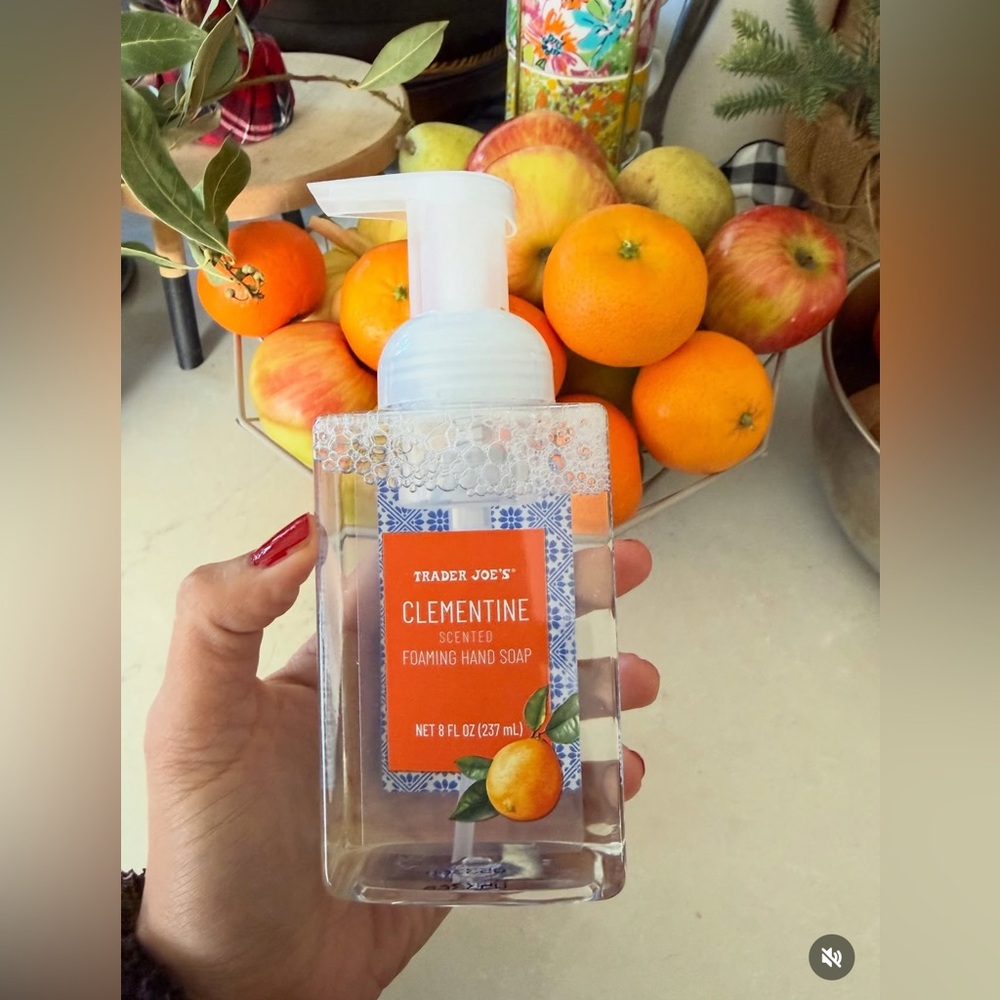 Trader Joe's Clementine Foaming Hand Soap